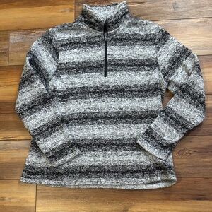 Lands End women’s fleece pullover large